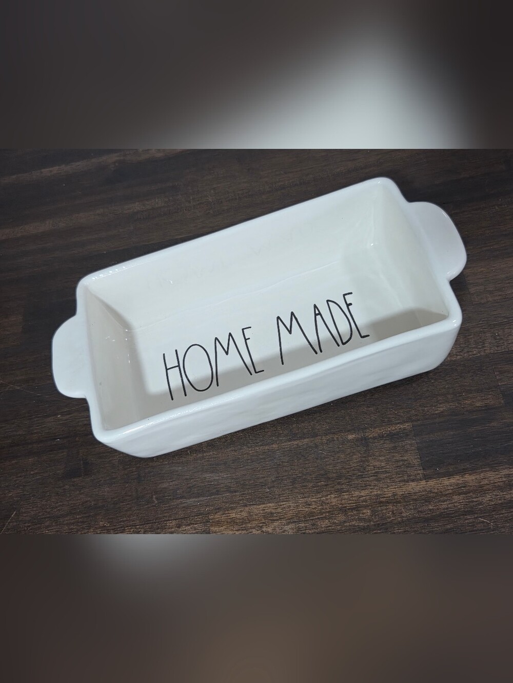Rae Dunn 'HOME MADE' Loaf Pan